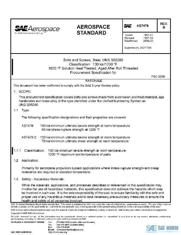 SAE AS7478B PDF