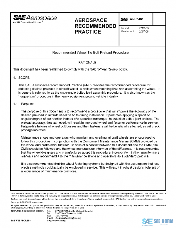 SAE ARP5481 PDF SAE ARP5481 PDF