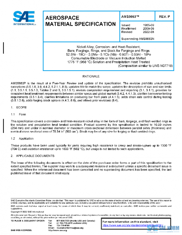 SAE AMS5663P PDF