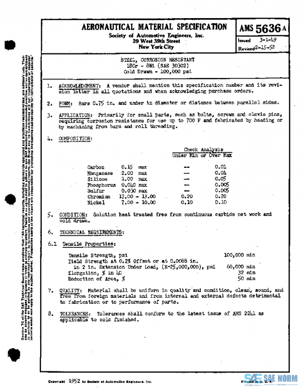 SAE AMS5636A PDF SAE AMS5636A PDF