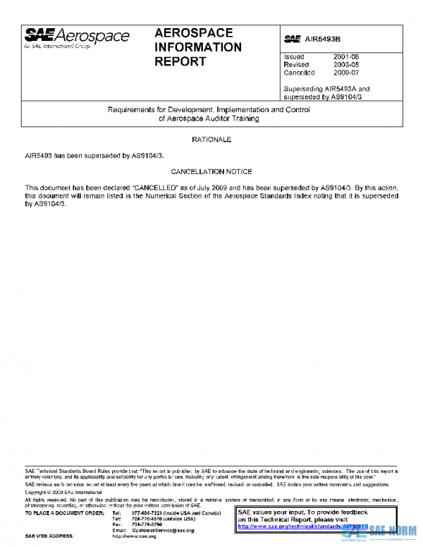 SAE AIR5493B PDF SAE AIR5493B PDF