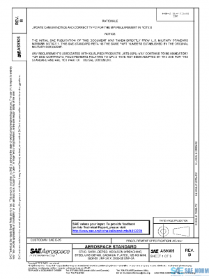 SAE AS9305B PDF