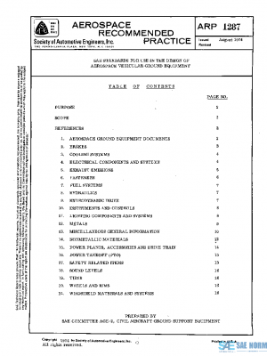 SAE ARP1287 PDF