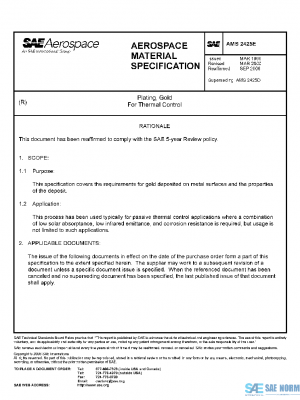 SAE AMS2425E PDF