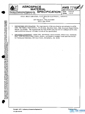 SAE AMS7716A PDF