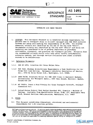 SAE AS1491 PDF