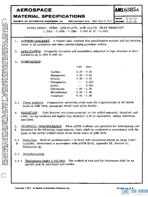SAE AMS6385A PDF