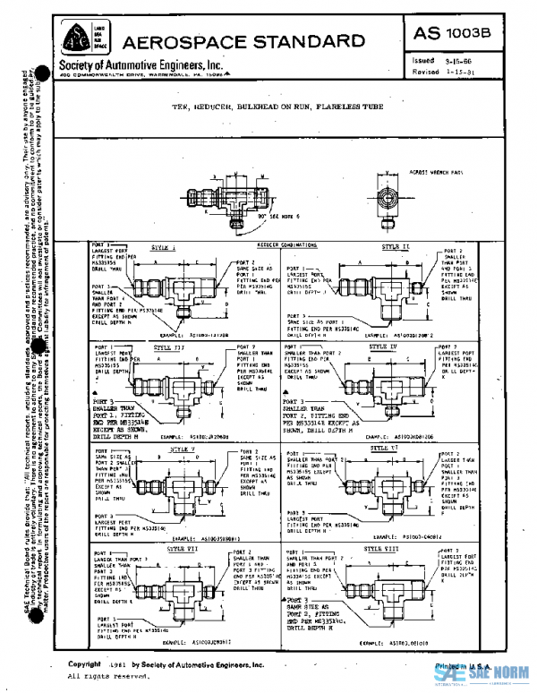 SAE AS1003B PDF