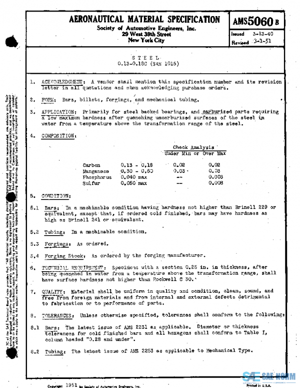 SAE AMS5060B PDF SAE AMS5060B PDF