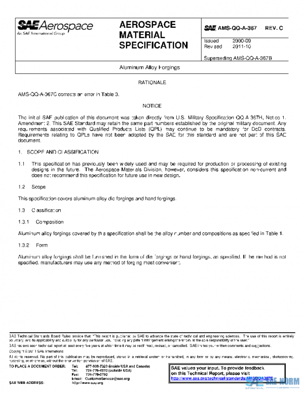 SAE AMSQQA367C PDF SAE AMSQQA367C PDF