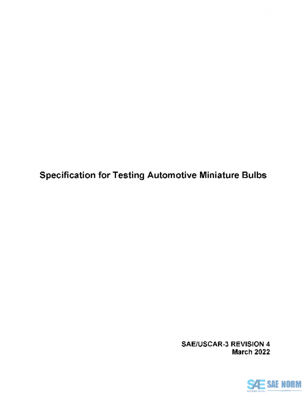 SAE USCAR3-4 PDF SAE USCAR3-4 PDF