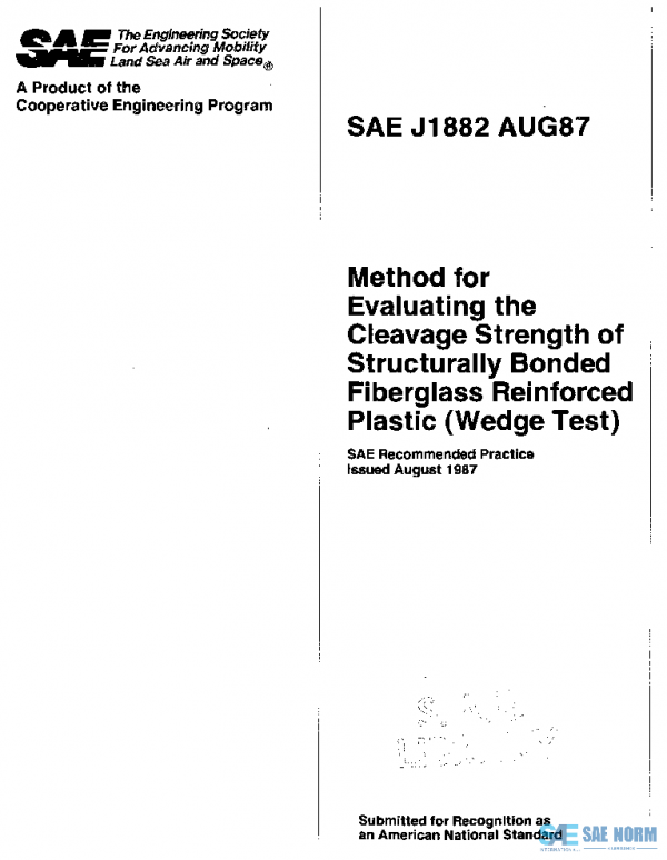 SAE J1882_198708 PDF