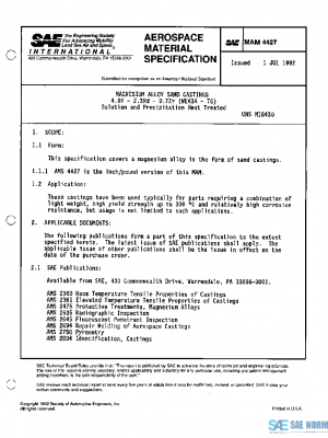 SAE MAM4427 PDF