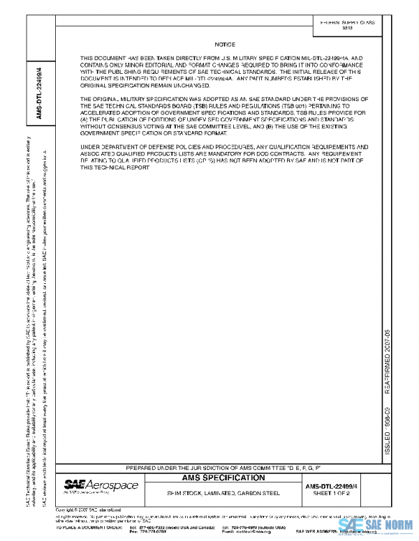 SAE AMSDTL22499/4 PDF SAE AMSDTL22499/4 PDF