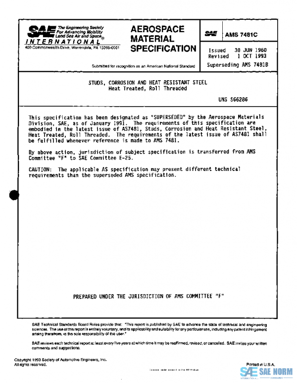 SAE AMS7481C PDF