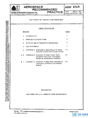 SAE ARP876A PDF