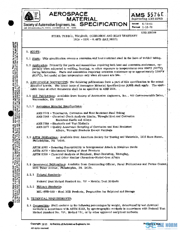 SAE AMS5576E PDF