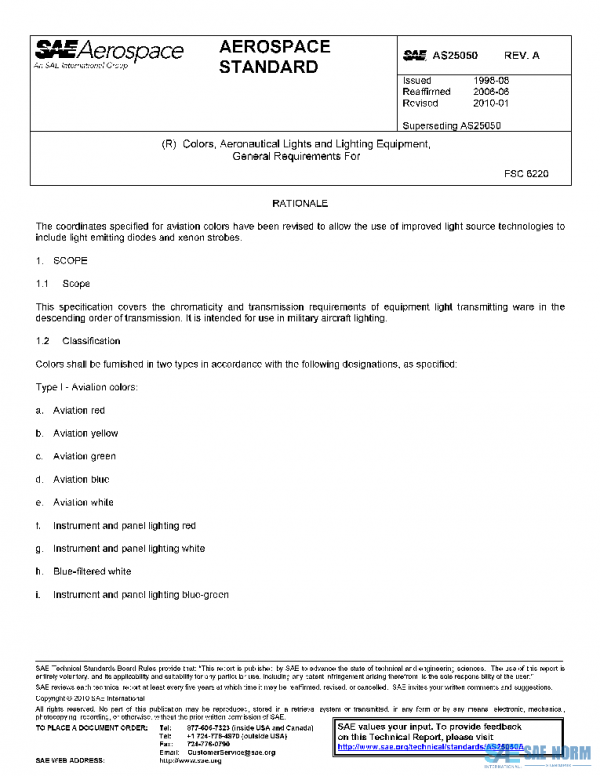 SAE AS25050A PDF SAE AS25050A PDF