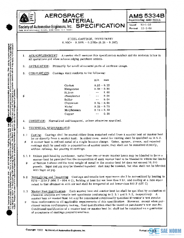 SAE AMS5334B PDF SAE AMS5334B PDF