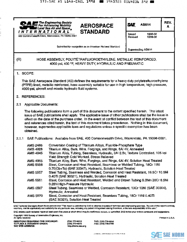 SAE AS614A PDF