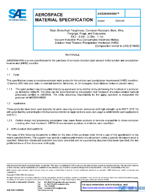 SAE AMS5934/H950 PDF