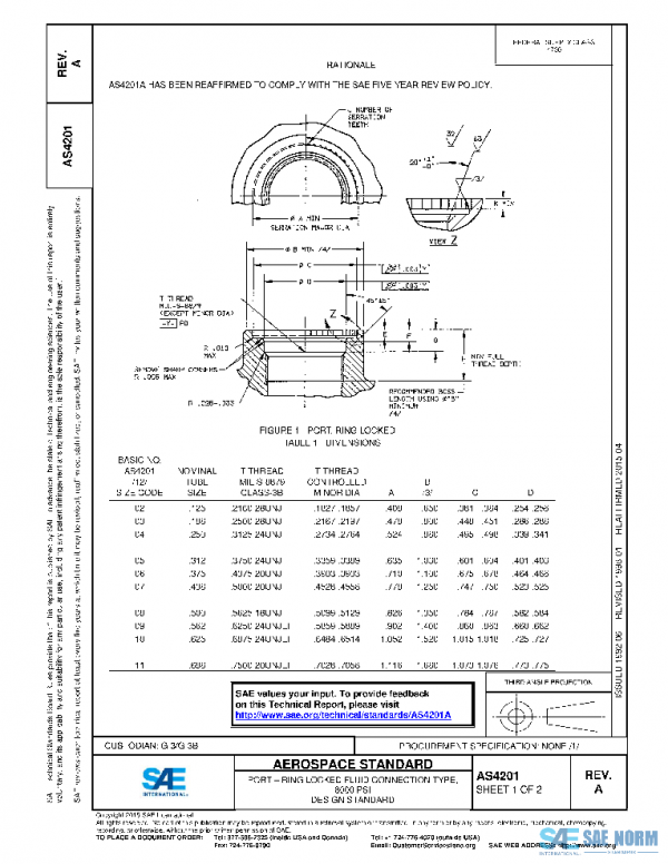 SAE AS4201A PDF