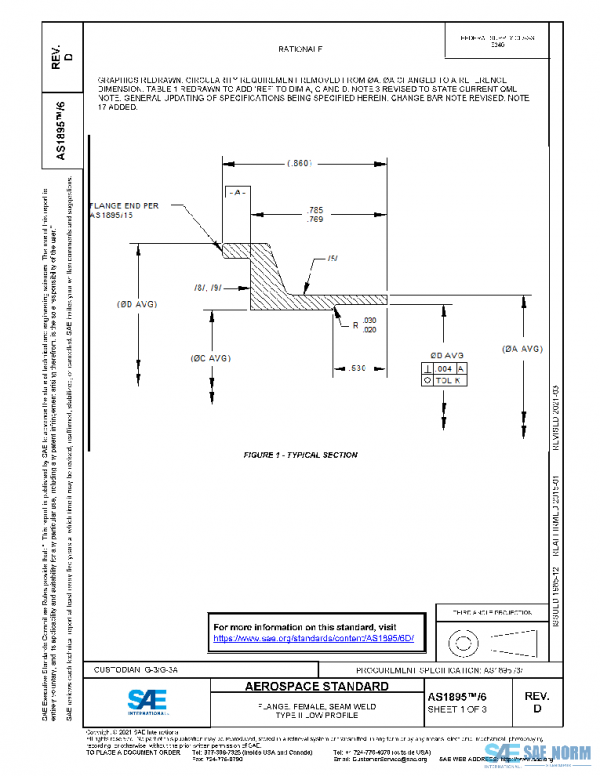 SAE AS1895/6D PDF