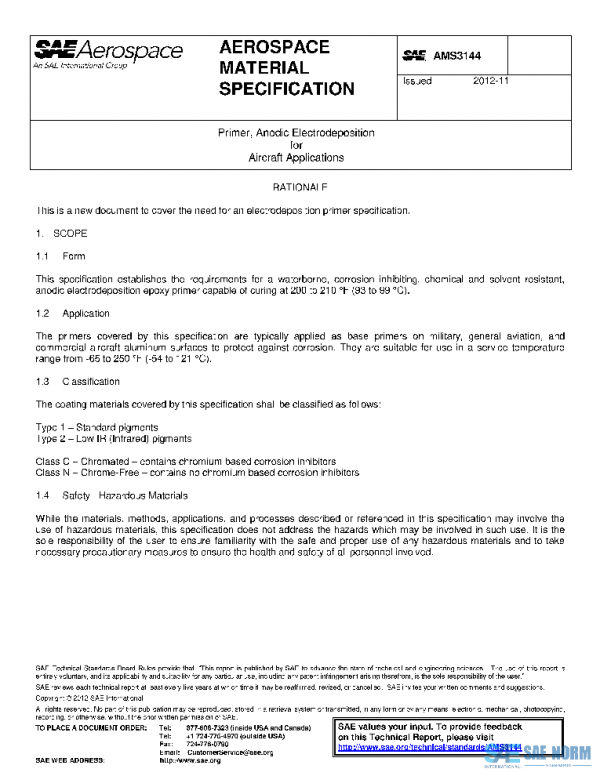 SAE AMS3144 PDF