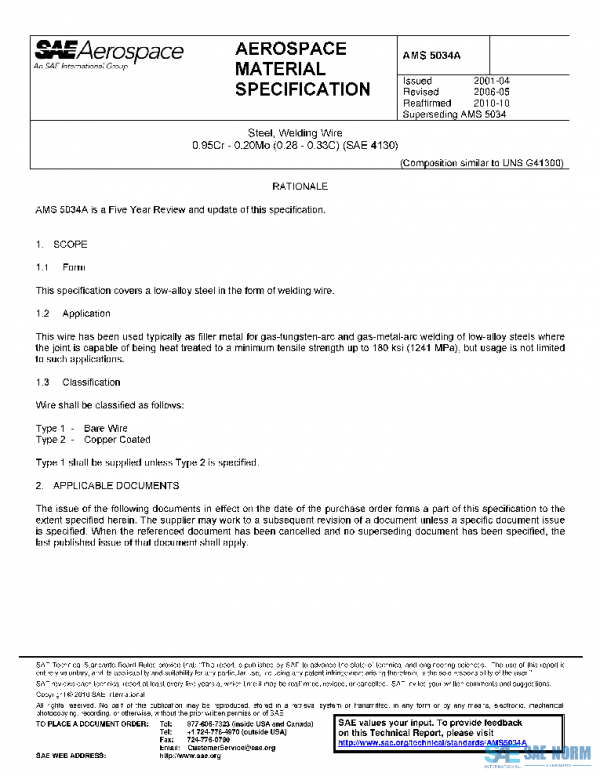 SAE AMS5034A PDF