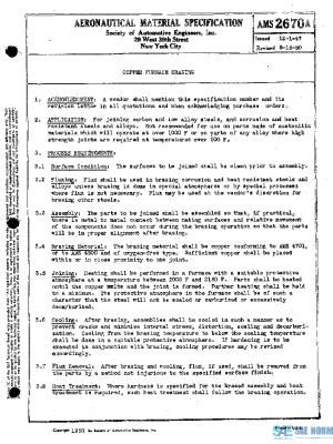 SAE AMS2670A PDF SAE AMS2670A PDF