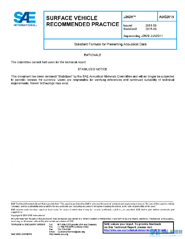 SAE J2629_201508 PDF SAE J2629_201508 PDF
