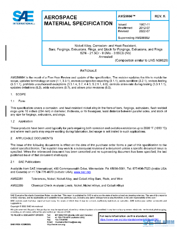 SAE AMS5666K PDF