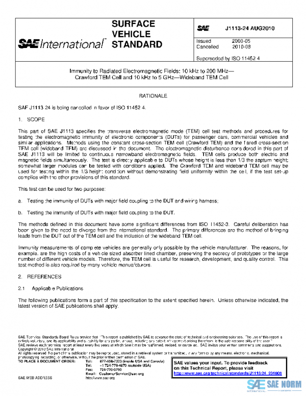 SAE J1113/24_201008 PDF SAE J1113/24_201008 PDF