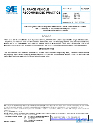 SAE J1113/27_202303 PDF