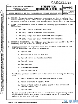 SAE ARP605 PDF