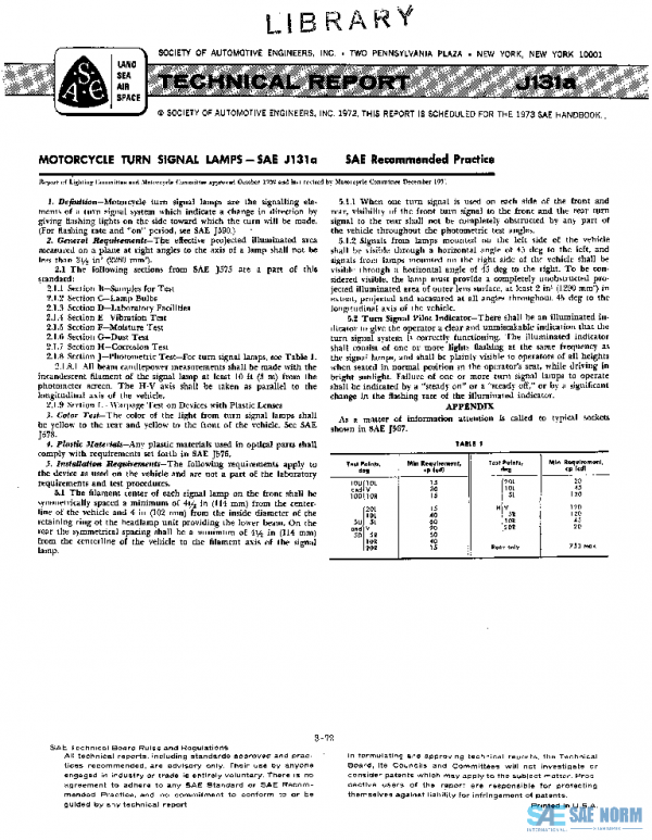 SAE J131A_197112 PDF