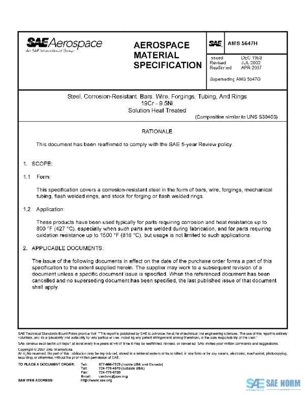 SAE AMS5647H PDF