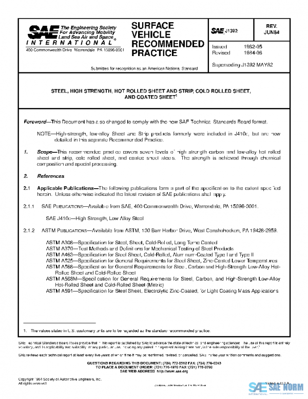 SAE J1392_198406 PDF