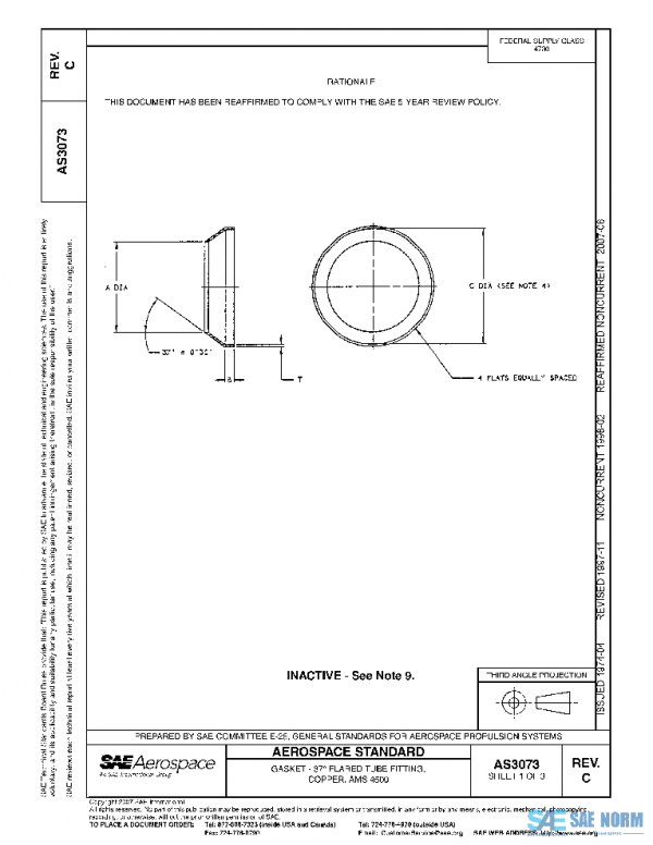 SAE AS3073C PDF SAE AS3073C PDF