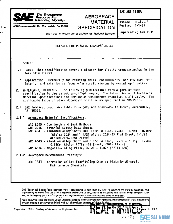 SAE AMS1535A PDF