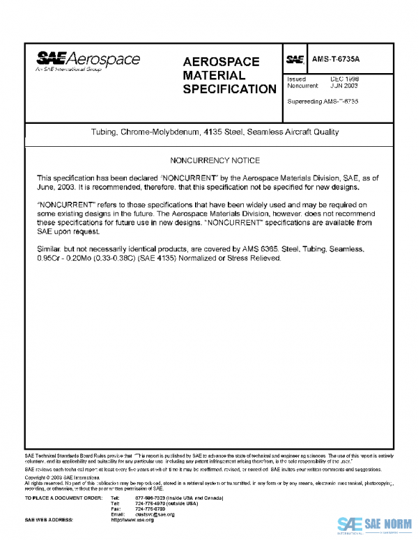 SAE AMST6735A PDF SAE AMST6735A PDF