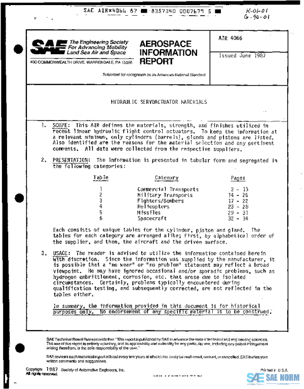 SAE AIR4066 PDF
