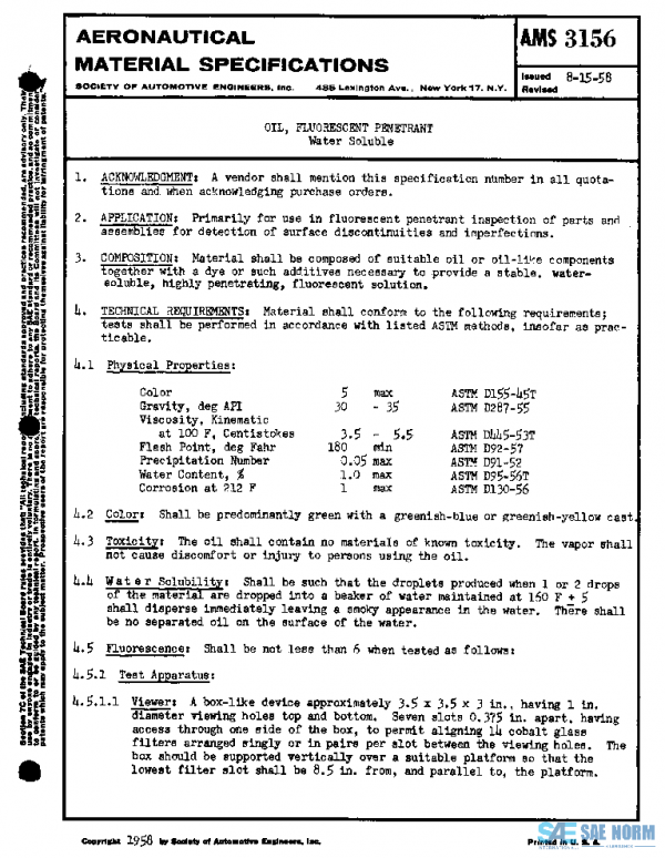 SAE AMS3156 PDF