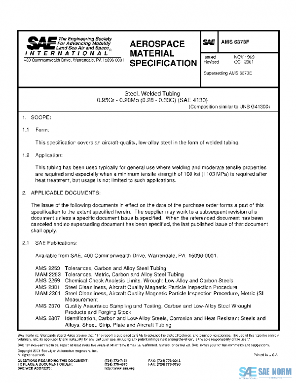 SAE AMS6373F PDF