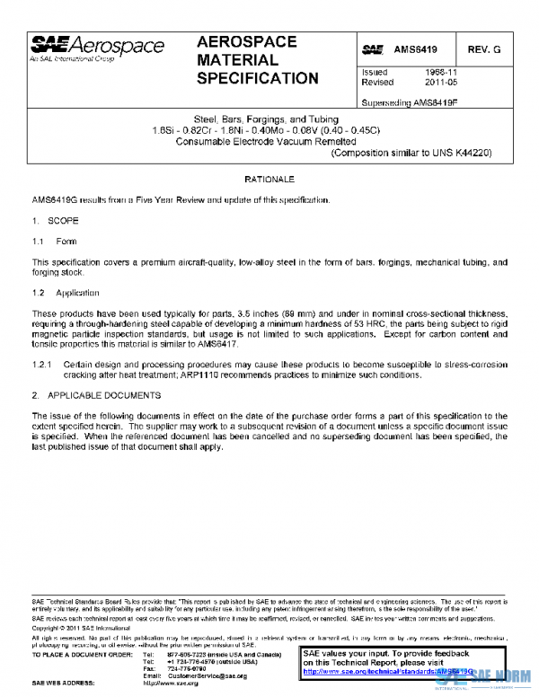 SAE AMS6419G PDF