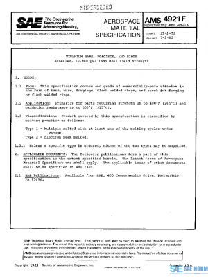 SAE AMS4921F PDF