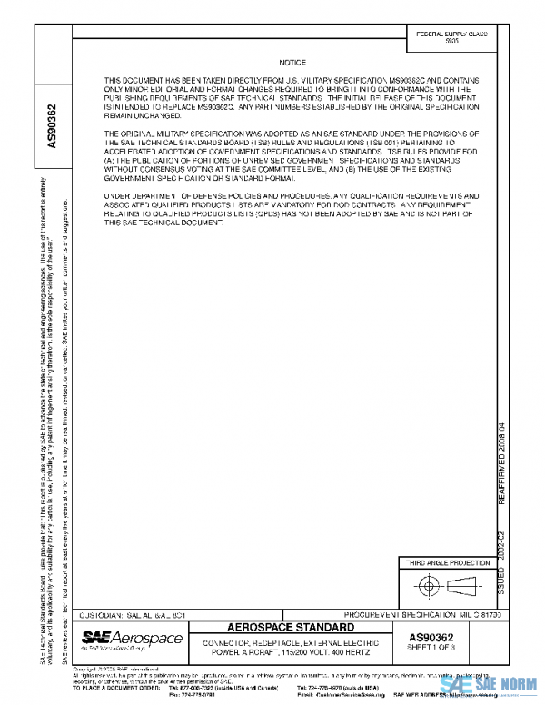 SAE AS90362 PDF SAE AS90362 PDF