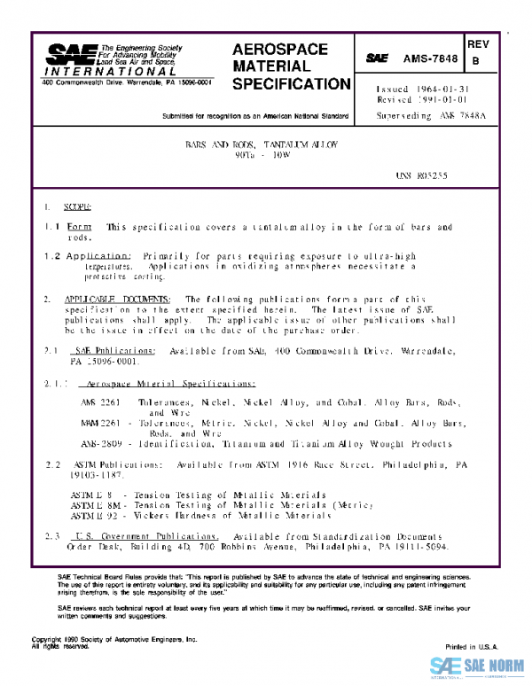 SAE AMS7848B PDF