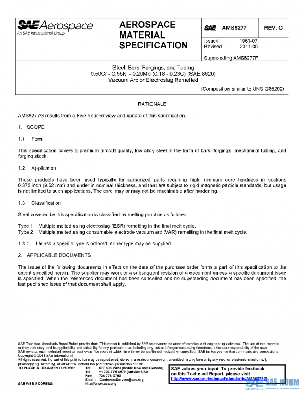 SAE AMS6277G PDF