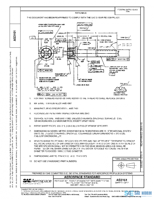 SAE AS3161 PDF